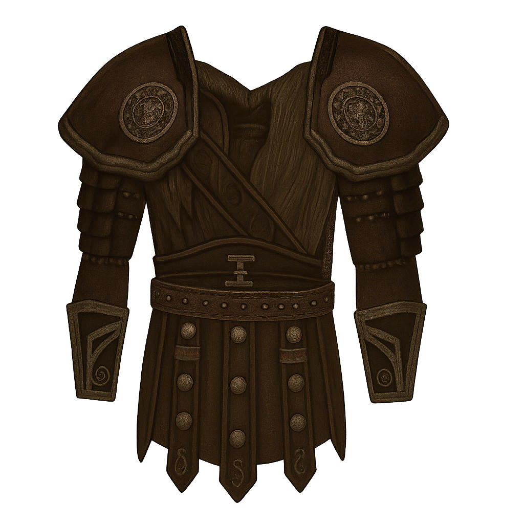 CIĘŻKI PANCERZ NORDMARCZYKA (REPLIKA)