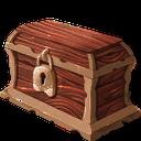 Stara spróchniała skrzynia V