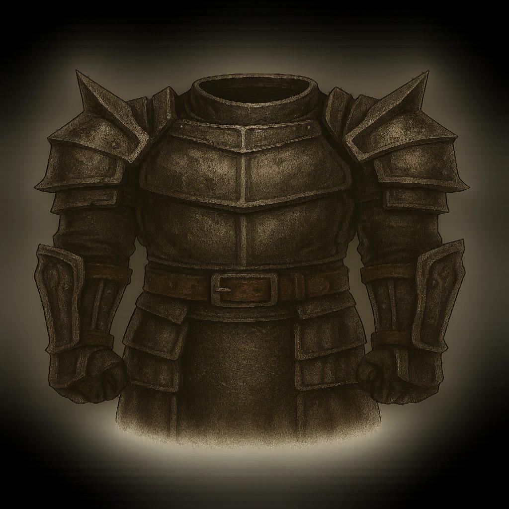 WZM. PŁYTOWY PANCERZ (KOSTIUM)